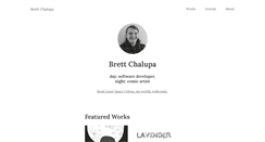 Desktop Screenshot of brettchalupa.com